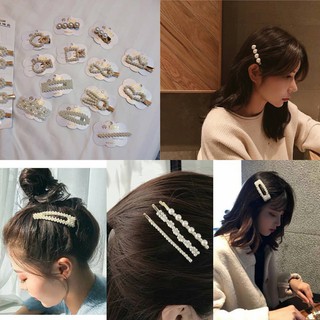 Kẹp tóc đính hạt Hàn Quốc nhiều kiểu