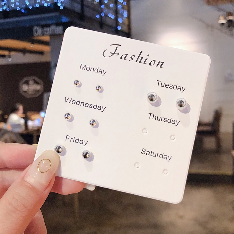 [Bộ Nhiều Đôi] Bông Tai Hàn Quốc Phụ Kiện Thời Trang Cho Nữ HAA001