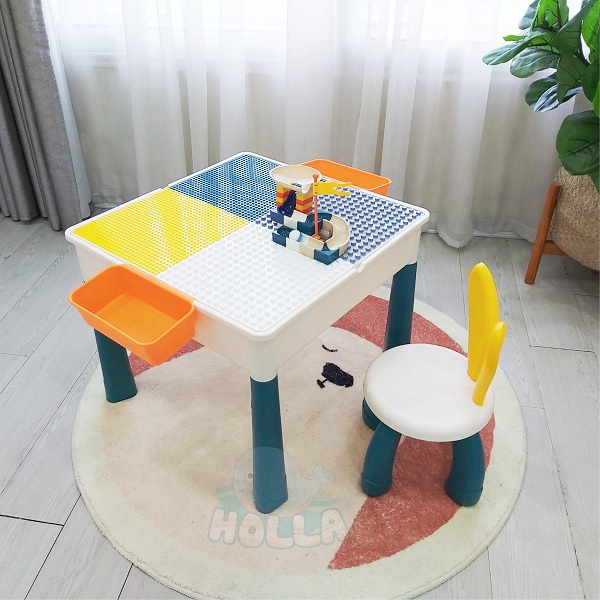 Bàn lego đa năng size to Holla cho bé