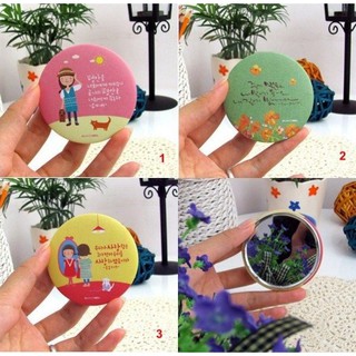 Gương tròn mini bỏ túi