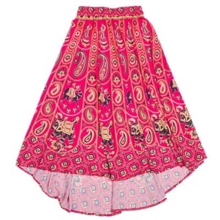 Chân váy hoạ tiết boho