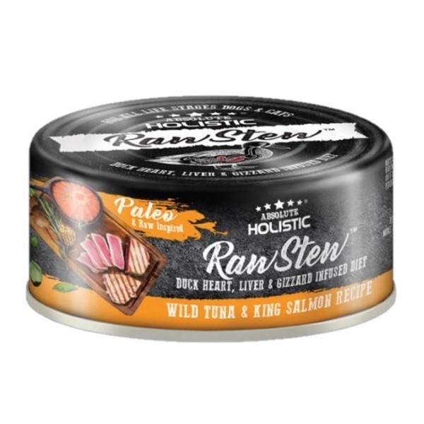PATE ABSOLUTE HOLISTIC RAWSTEW CHO CHÓ MÈO - LON 80G