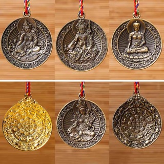 MẶT ĐEO LIÊN HOA SANH ĐỒNG 3.5CM