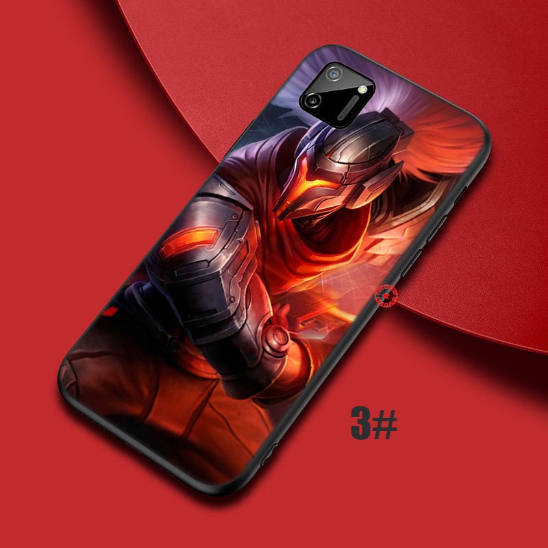 Ốp Điện Thoại Dẻo Họa Tiết Hoạt Hình lol yasuo Cho realme 7 7i 8 8i 8s 9 pro plus v13 c31 is37