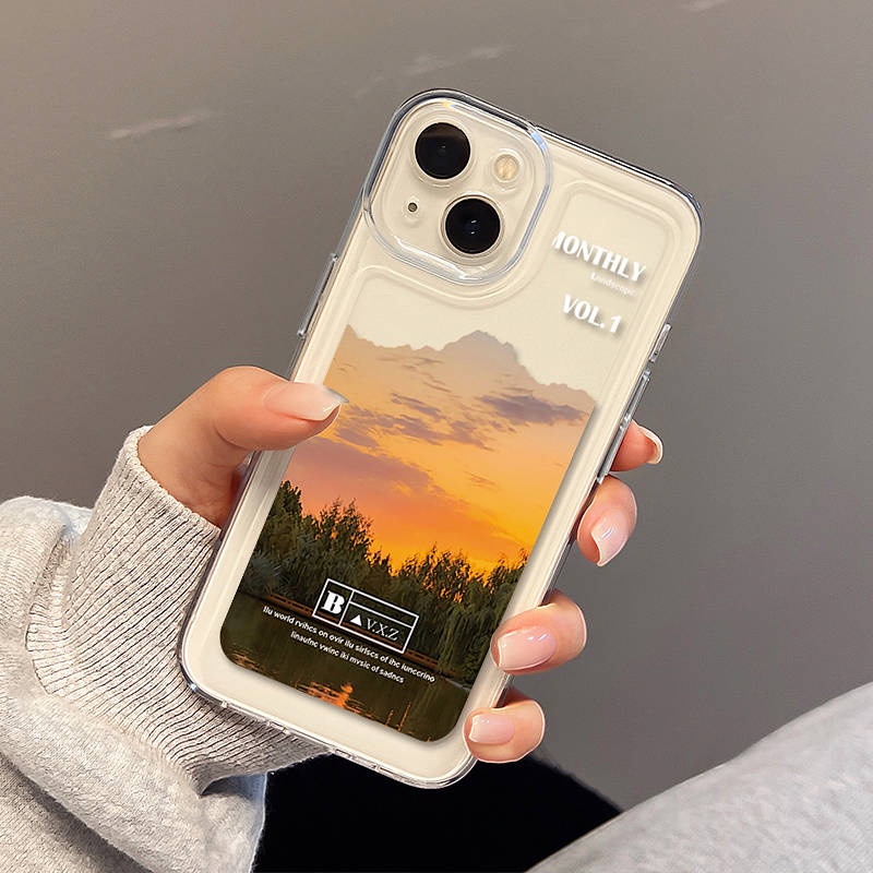 Sea Sunset Apple 14 Phone Case 13 Iphone12pro New 8se Soft 7plus Silicone Xsmax/11 1kJZ