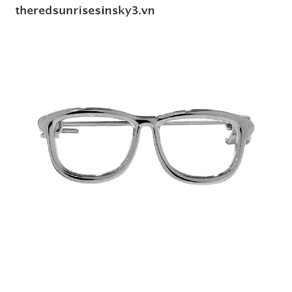 Ghim Cài Áo Hình Mắt Kính Dễ Thương