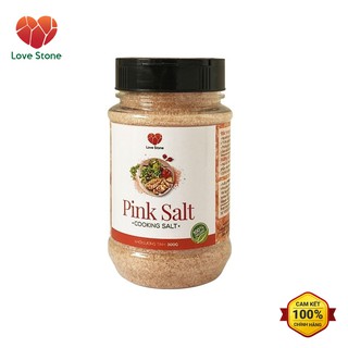 Muối Ăn (Pink Salt) Himalaya Love Stone ( 300gr ) – Theo Tiêu Chuẩn Muối Ăn Bộ Y Tế