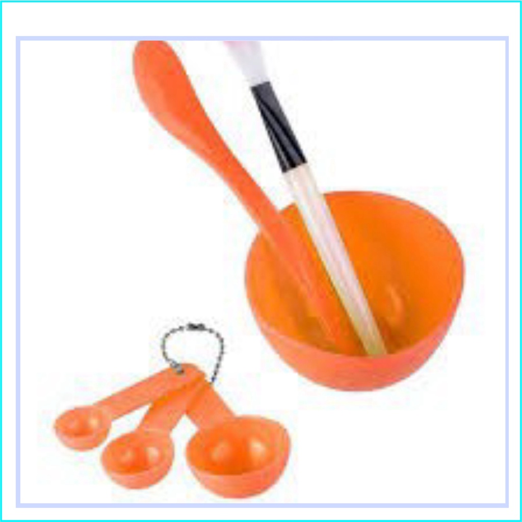 Bộ bát trộn mặt nạ 6 chi tiết, dụng cụ trộn mặt nạ 008946 shop thời trang 7788