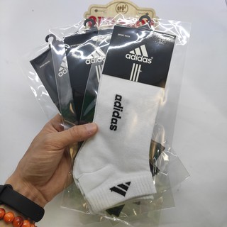 Set 3 đôi tất nam adidas cổ ngắn loại đẹp