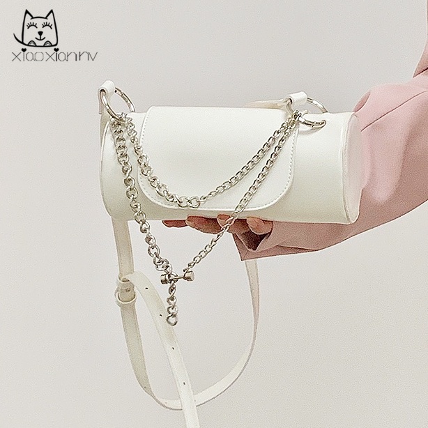 Túi Đeo Chéo Hình Trụ Đựng Điện Thoại Thời Trang Xuân Hè 2022 Cho Nữ