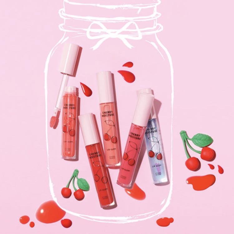 Son dưỡng căng bóng môi Etude House Cherry Moisture Lip Glow