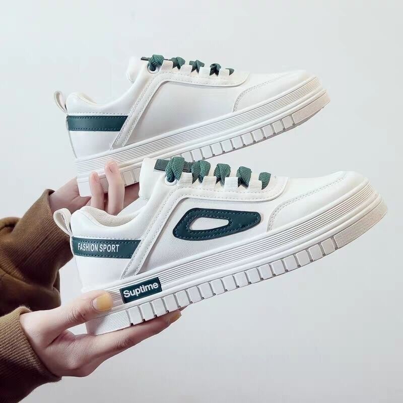 Giày Thể Thao Đế Bằng Thời Trang Năng Động Cho Nữ