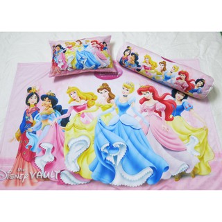 Vỏ gối và chăn Disney Princess hồng (bán lẻ từng món)