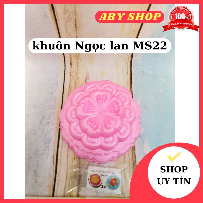 Khuôn rau câu Ngọc lan MS22. ⚡ SIÊU BỀN ⚡ khuôn làm rau câu chịu nhiệt tốt bền đẹp