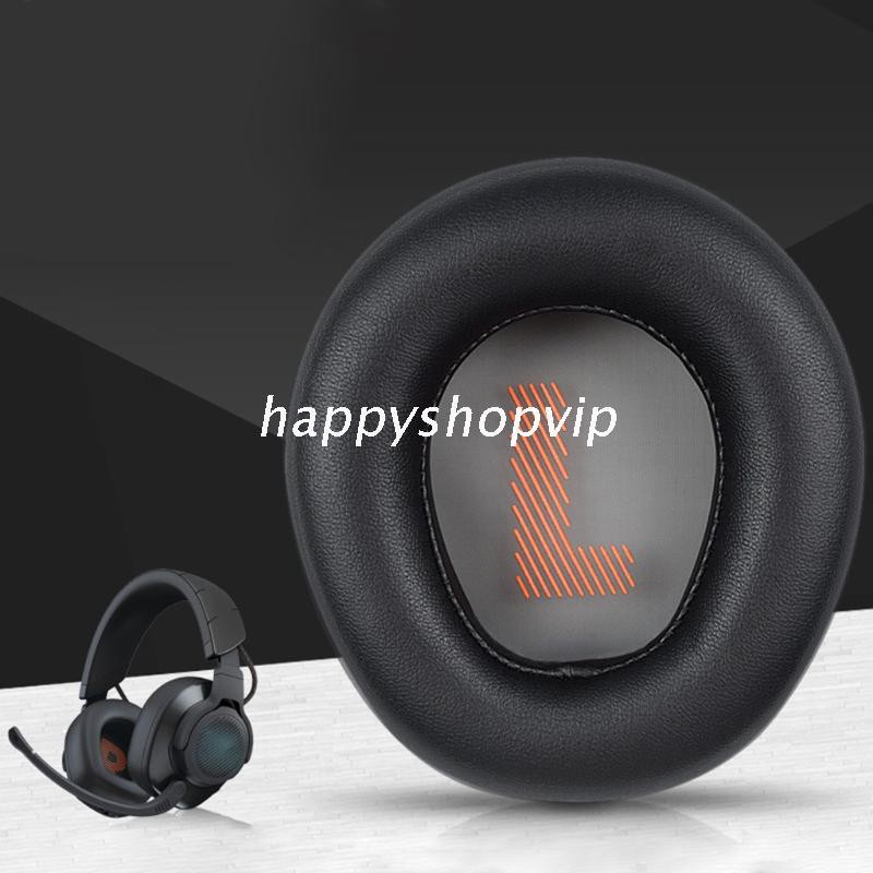 HSV 1Pair Replaced Soft Leather Earpads Sponge Foam Ear Cushion Cover for  -JBL QUANTUM Q100 Q600 Q800 Headphone Headset