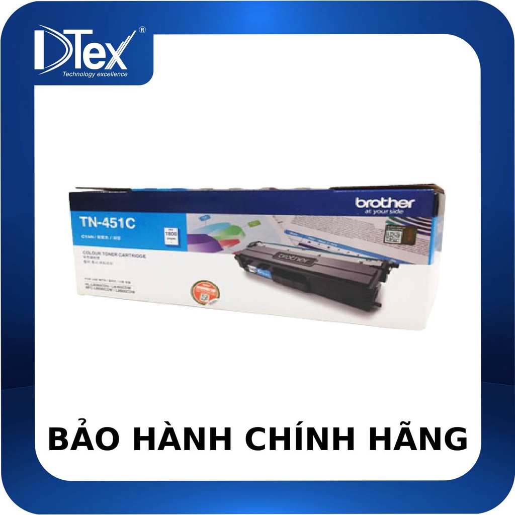 Mực in Brother TN-451C Cyan Toner (TN-451C) - Hàng Chính Hãng