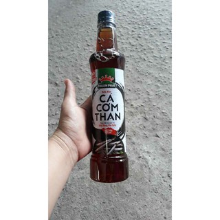 Nước mắm cá cơm than Thuận Phát chai 500ml