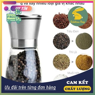 ⚡️ SIÊU SALE 💖 Lọ Xay Tiêu Thủy Tinh Cầm Tay  Cao Cấp