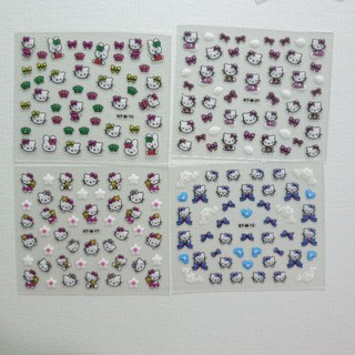 nail sticker - hello kitty (mẫu random)