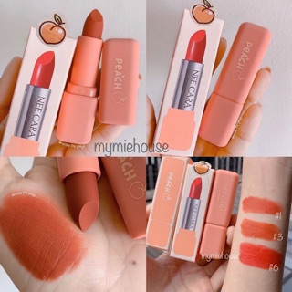 SON THỎI TRÁI ĐÀO PEACH NEE CARA