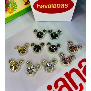 Dép Havaianas kèm charm Mickey