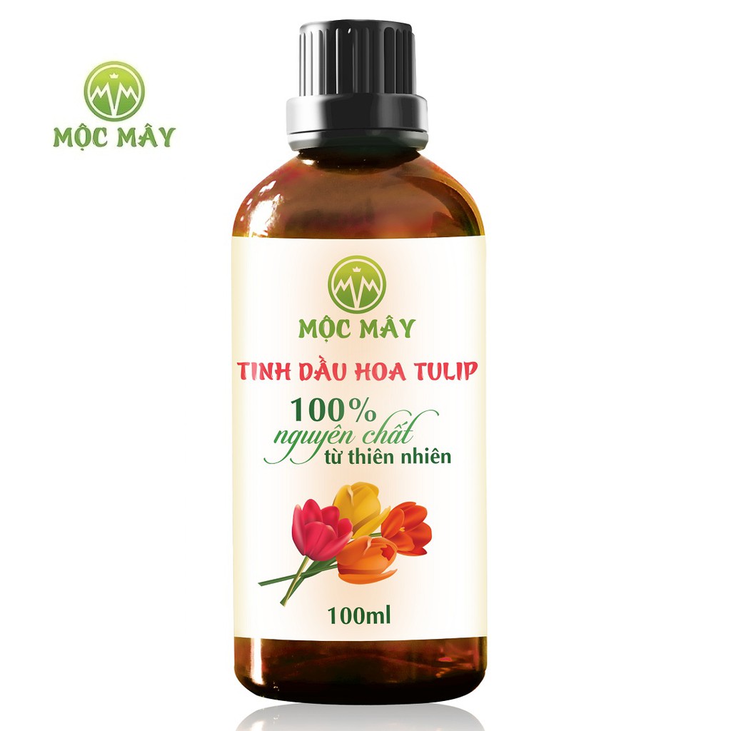 Tinh dầu hoa Tulip Mộc Mây nguyên chất từ thiên nhiên, xông phòng, thơm phòng, thư giản, đuổi muỗi, khử khuẩn