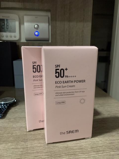 Kem chống nắng The SAEM Eco Earth Power Sun Cream bảo vệ làn da hiệu quả