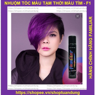 Keo xịt tóc Familiar 100ml - Màu tím (F1)
