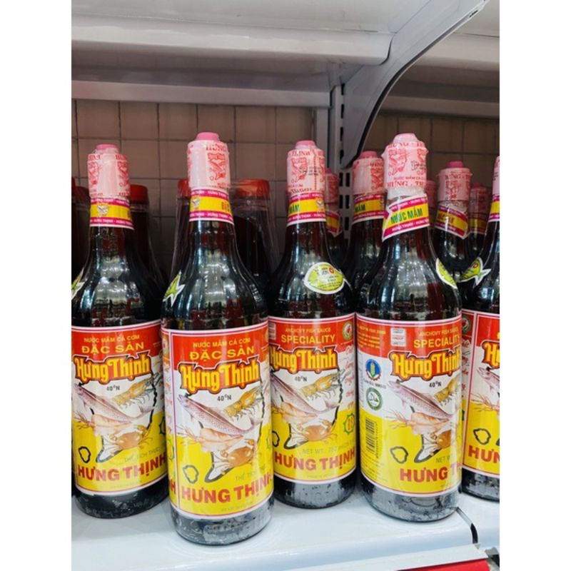 NƯỚC MẮM HƯNG THỊNH 40° 750ML