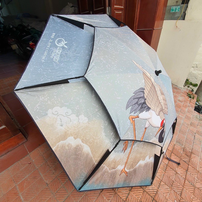 ô câu cá rộng 2m2 hàng cao cấp 2 tầng y hình vải siêu bền chống thấm nước y hình