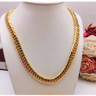 Dây chuyền nam cao cấp dát vàng 18k/24k