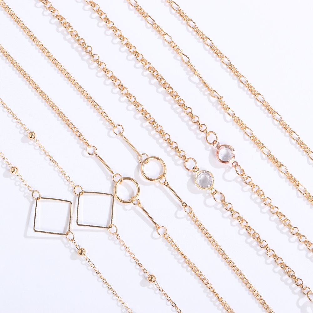 Dây Chuỗi Hạt Đeo Kính Chống Trượt Bằng Kim Loại