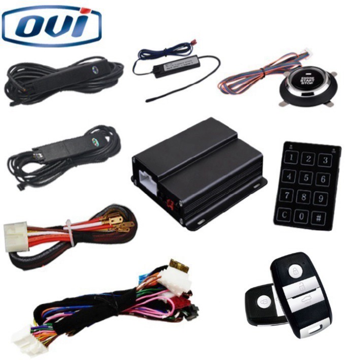 Sản Phẩm Bộ chìa khóa thông minh START-STOP điều khiển từ xa dành cho ô tô Kia OVI-EF017: Hàng thương hiệu OVI - Mỹ .