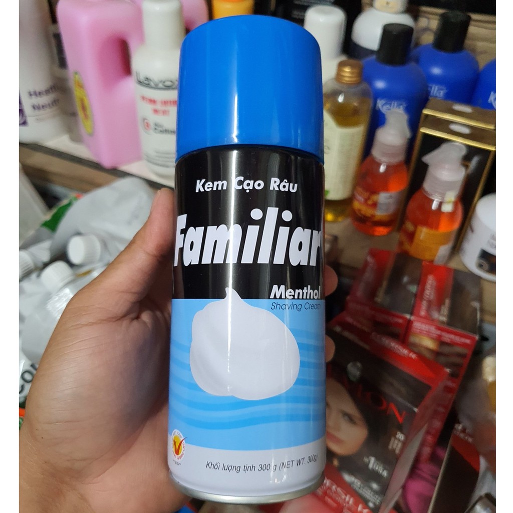 Kem cạo râu Familiar Menthol 300g