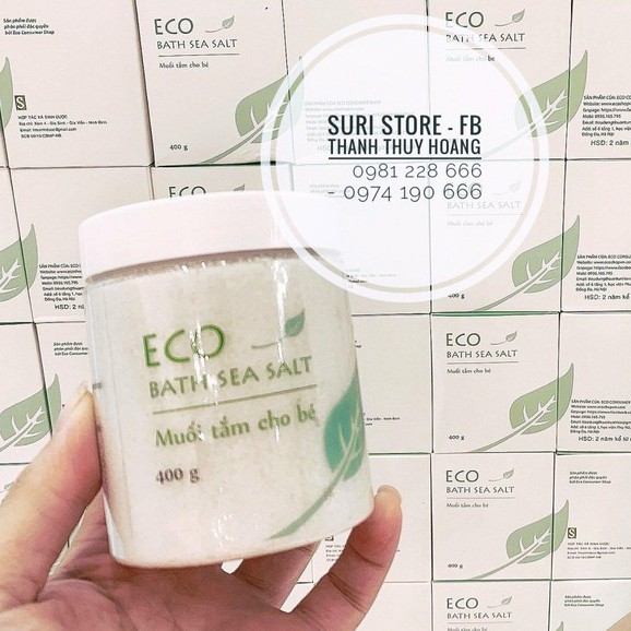 Muối Tắm Bé Sinh Dược Eco - 400gr