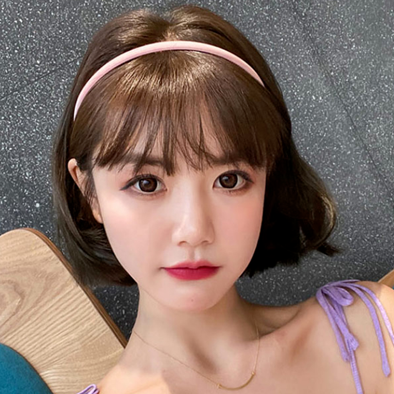 Cài tóc màu trơn phong cách Hàn Quốc đơn giản