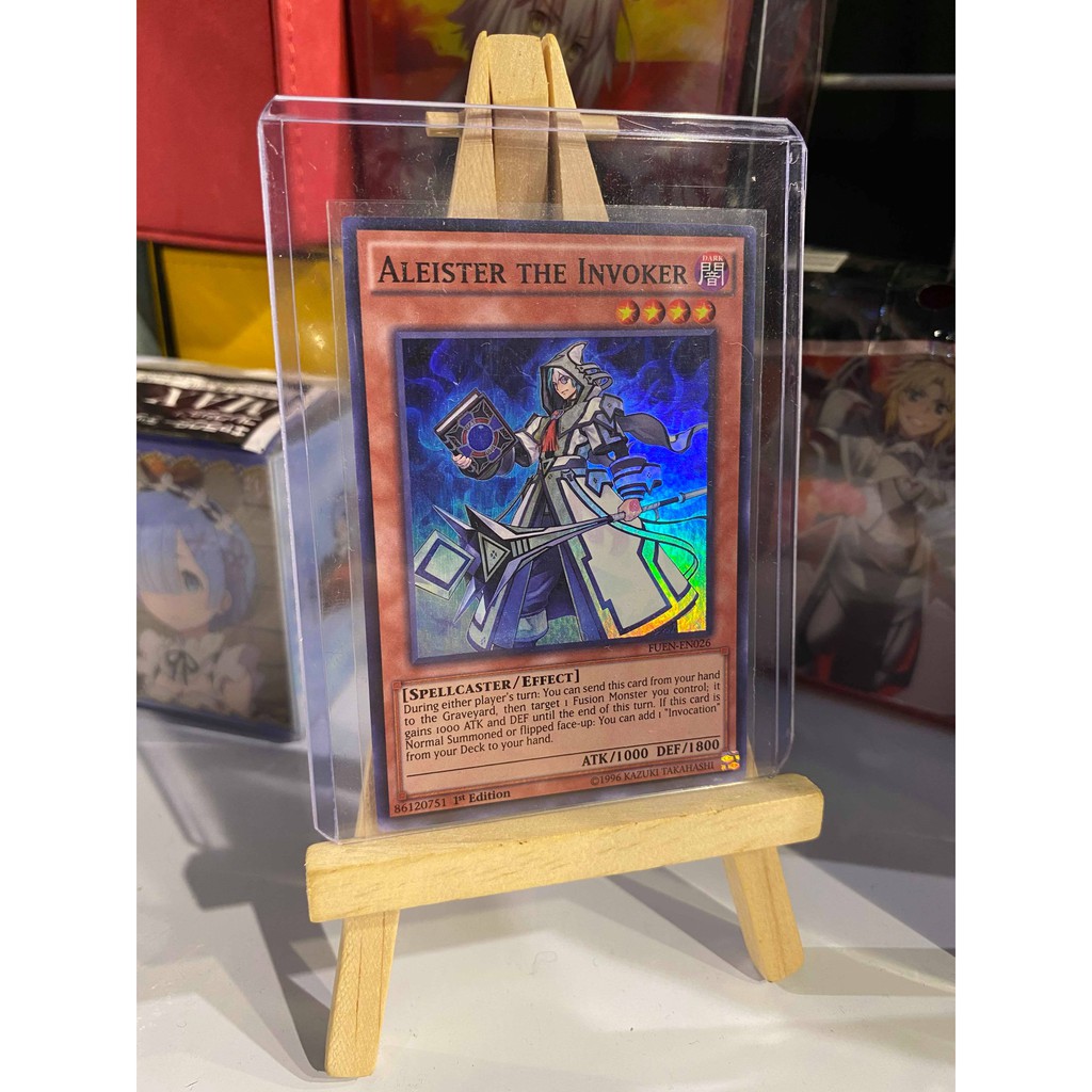 Lá bài thẻ bài Yugioh Aleister the Invoker – Super Rare - Tặng bọc bài nhựa bảo quản