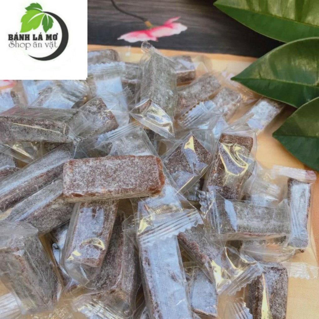 500GR KẸO GỪNG DẺO PHẤN KIÊN LONG- BÁNH LÁ MƠ SHOP