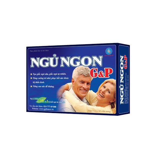 [ HÀNG CHÍNH HÃNG ] Ngủ Ngon G&P - Giúp dưỡng tâm an thần, tạo giấc ngủ sâu -Ngủ Ngon GP | BigBuy360 - bigbuy360.vn