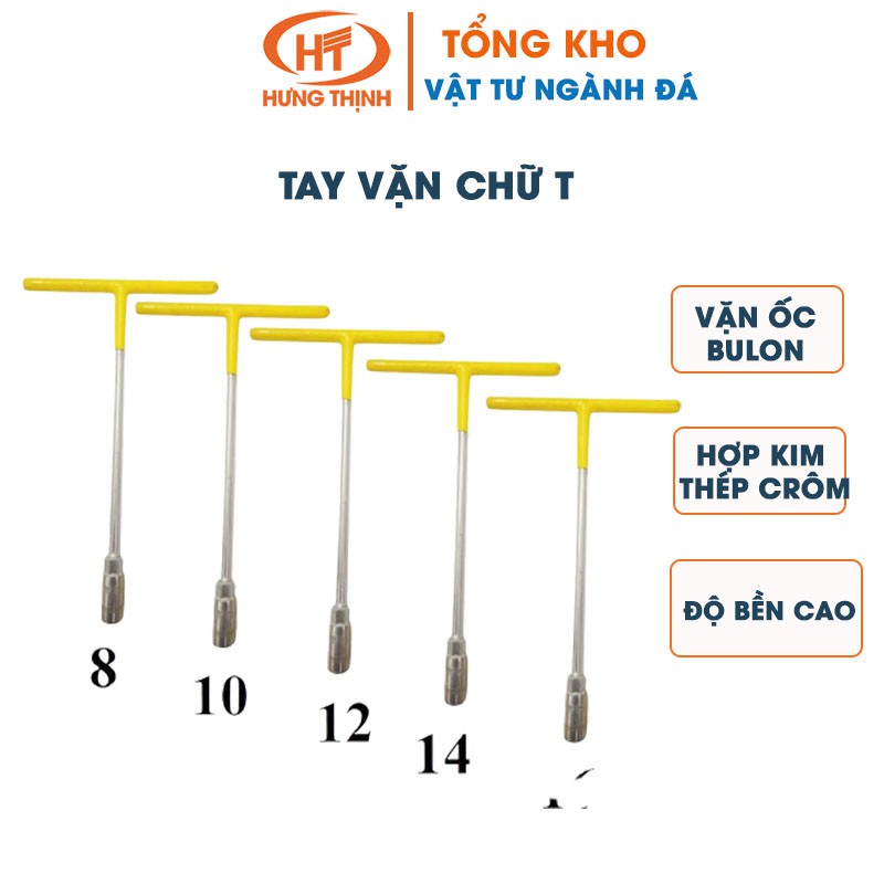 Tay vặn chữ Tê- T vặn ốc các kích cỡ