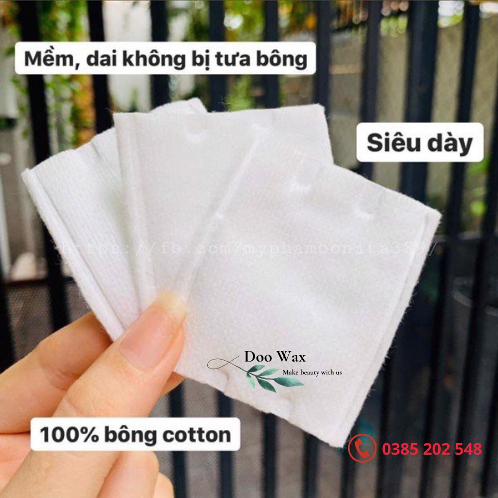 Bông tẩy trang 3 lớp túi 222 miếng Cotton Pads