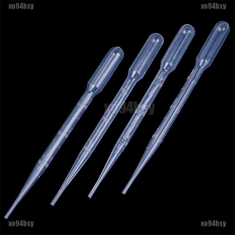 [xo94bsy]4Pcs 3ml plastic dropper for modeling paint dropper