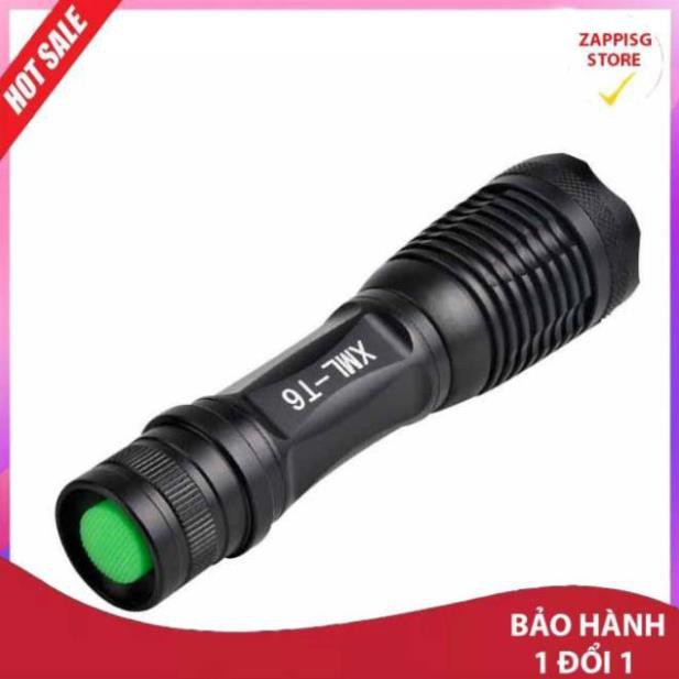 ✔️ Đèn pin siêu sáng, Đèn PIN XML_T6  - Bảo hành 1 đổi 1 UY TÍN [MUA BAO NHIÊU TẶNG BẤY NHIÊU]