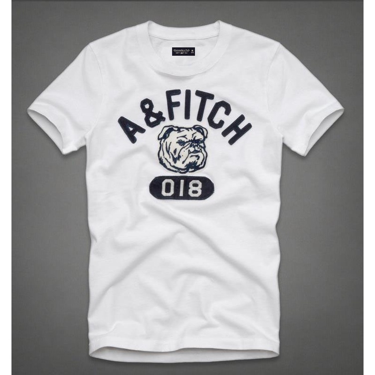 Áo thun Abercrombie A--Fitch 18 White