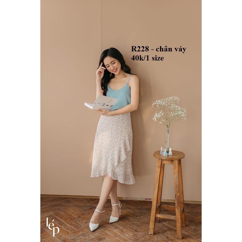 RẬP GIẤY CHÂN VÁY R228 (KHÔNG PHẢI BÁN QUẦN ÁO)