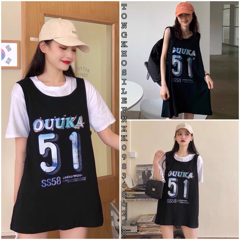 ÁO TANKTOP GUUKA 51 MÀU ĐEN UNISEX Dáng Thể Thao - Áo Ba Lỗ Form Rộng in chữ Hot