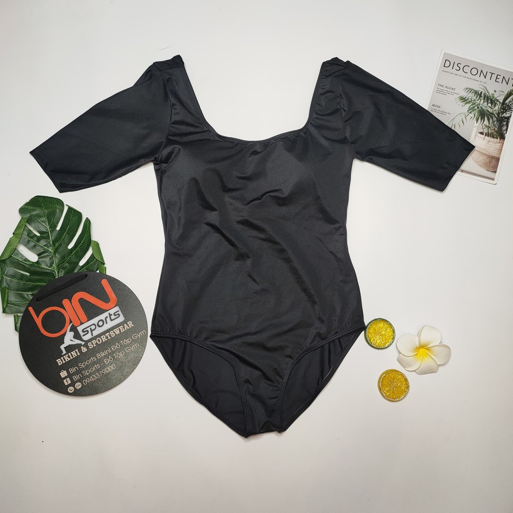 Đồ Bơi Nữ Liền Thân Tay Ngắn Freesize Bin Sports BHV114 | BigBuy360 - bigbuy360.vn