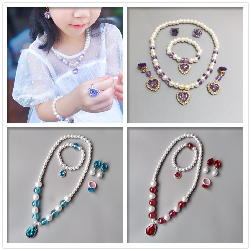 Dây Chuyền Ngọc Trai Nhân Tạo R0P4 Dành Cho Bé Gái