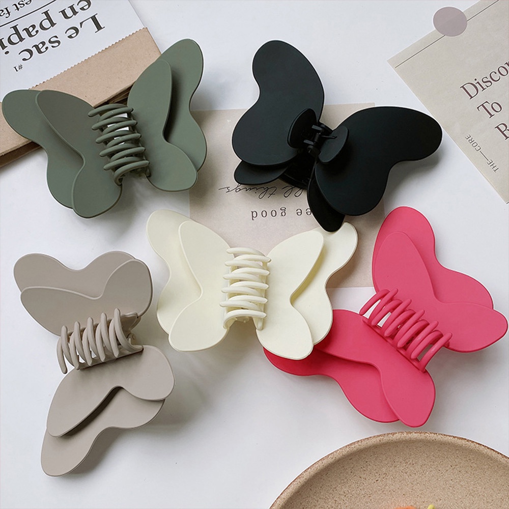 Kẹp Tóc Hình Con Bướm Màu Sắc Ngọt Ngào Thời Trang Cho Nữ