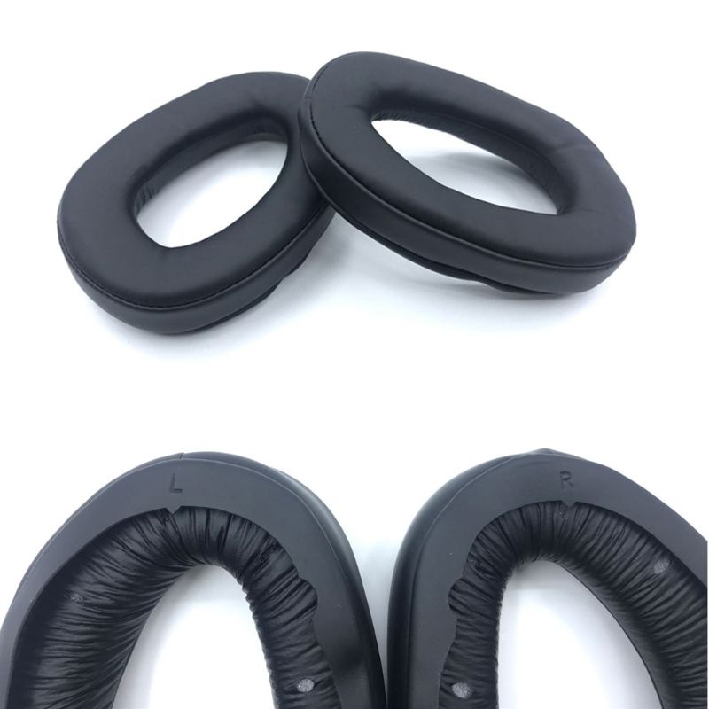 CRE  1 Pair Replace Leather Headphone Ear pads for Sennheiser GSP300 GSP 301 302 303 GSP350 Earbud Earphone Foam Pad Cushion Sponge Covers